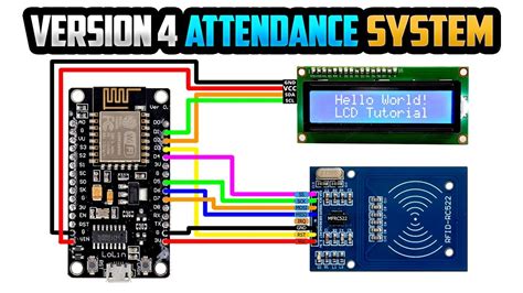 rfid attendance system code|rfid attendance system using nodemcu.